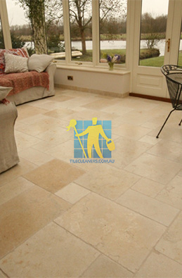 limestone floor tile siena tumbled sealing