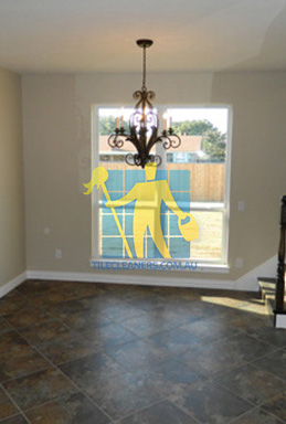 entry with porcelain tiles floor dark basketweave pattern cbd
