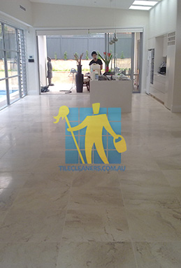 travertine tiles in large empty livingtoom large tiles after cleaning